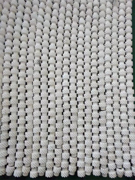 45度螺旋齿加工